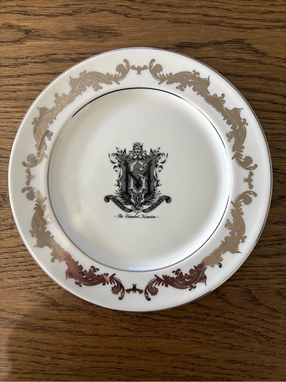 Disney haunted mansion small plate